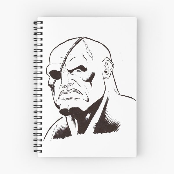 Item preview, Street Fighter II Portraits - Sagat designed and sold by gozie.