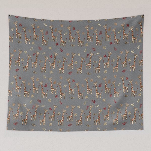 Item preview, Funny Giraffe On Grey designed and sold by SiouxLove.