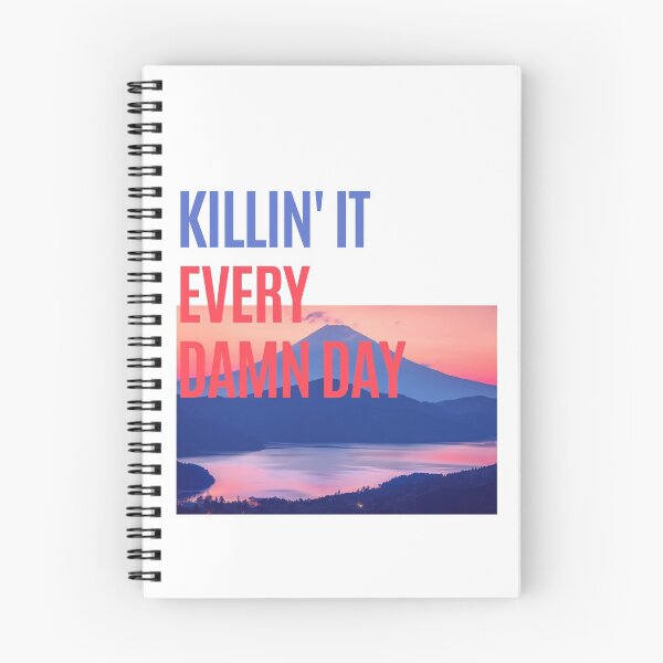 Item preview, Killin' It Every Damn Day Graphic designed and sold by Marie  Labradore.