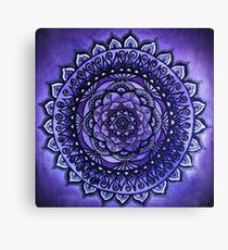 ☮ Night Sky MANDALA ☮ Canvas Print
