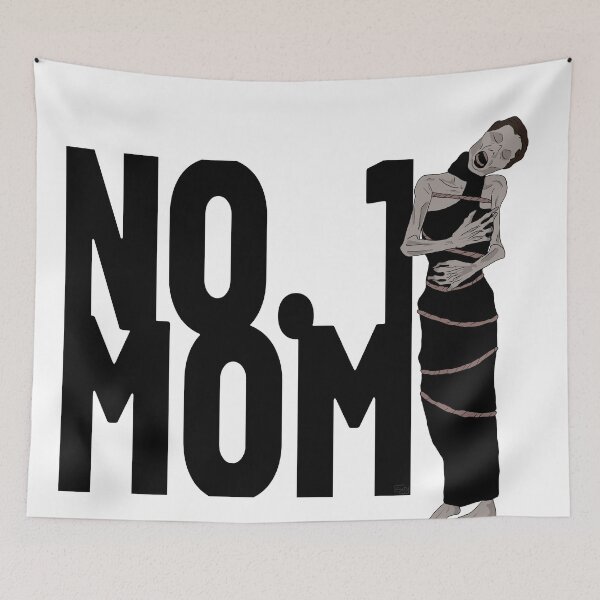 Item preview, Number One Mom (Night Mother) designed and sold by NarwhalsINVADE.