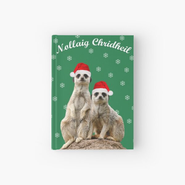 Nollaig Chridheil Meerkats Hardcover Journal