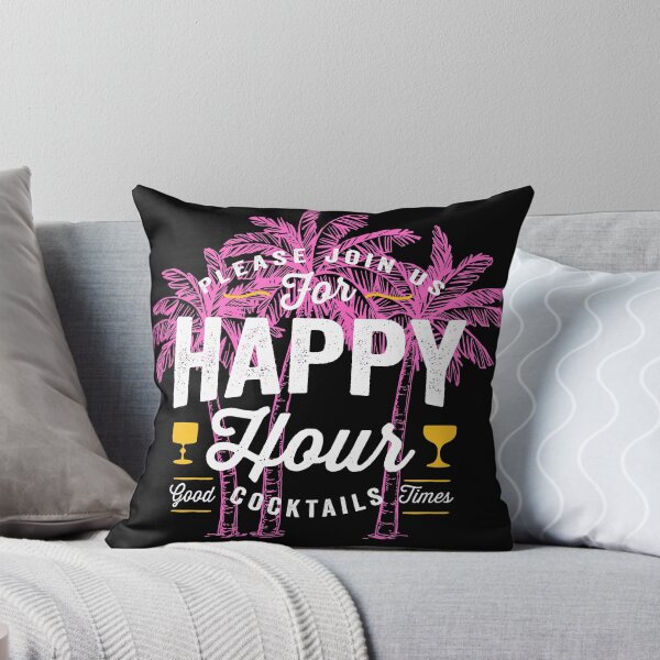 Item preview, Purple Palm Trees and Happy Hour designed and sold by Peter Stawicki.