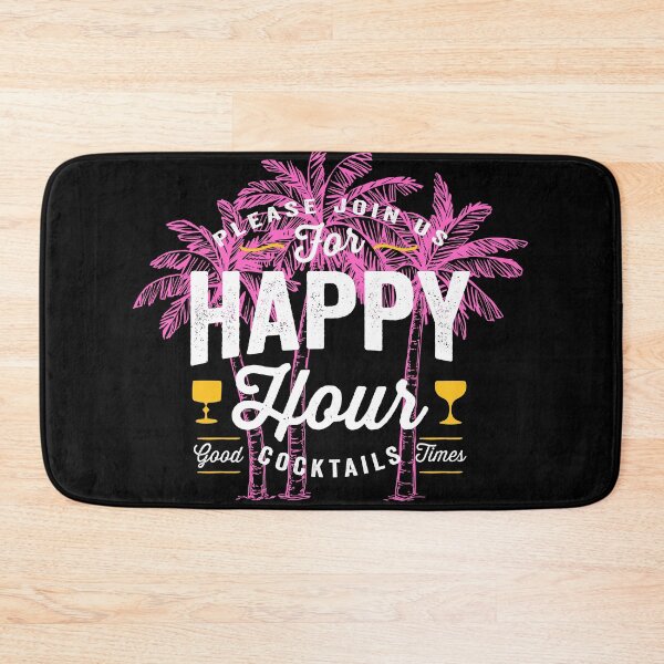 Item preview, Purple Palm Trees and Happy Hour designed and sold by Peter Stawicki.