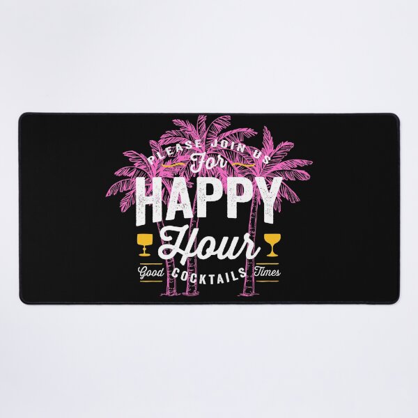 Item preview, Purple Palm Trees and Happy Hour designed and sold by Peter Stawicki.