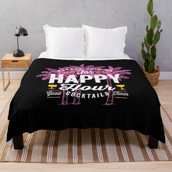 Item preview, Purple Palm Trees and Happy Hour designed and sold by Peter Stawicki.