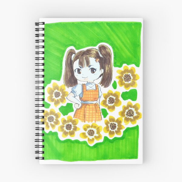 Item preview, Sunflower girl - cute cottagecore girl, sunflower baby designed and sold by DoodlesFlowers.