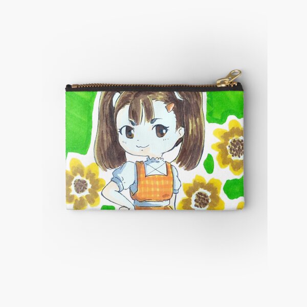 Item preview, Sunflower girl - cute cottagecore girl, sunflower baby designed and sold by DoodlesFlowers.