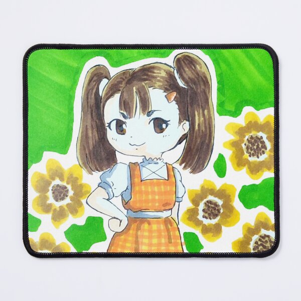 Item preview, Sunflower girl - cute cottagecore girl, sunflower baby designed and sold by DoodlesFlowers.