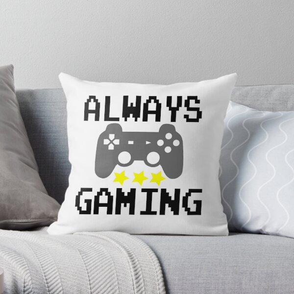 Gamer Today s Good Mood Is Sponsoring By Gaming' Throw Pillow