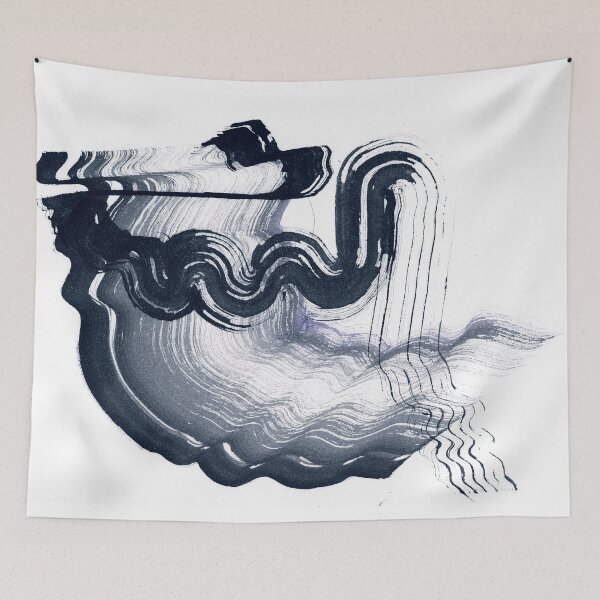 Item preview, ink explorations (187) - abstract ink painting designed and sold by expl-rations.