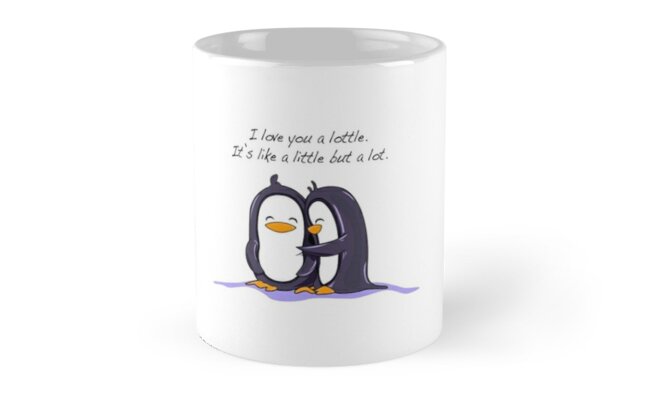 I Like You a Lottle Penguins by latifakadhafi