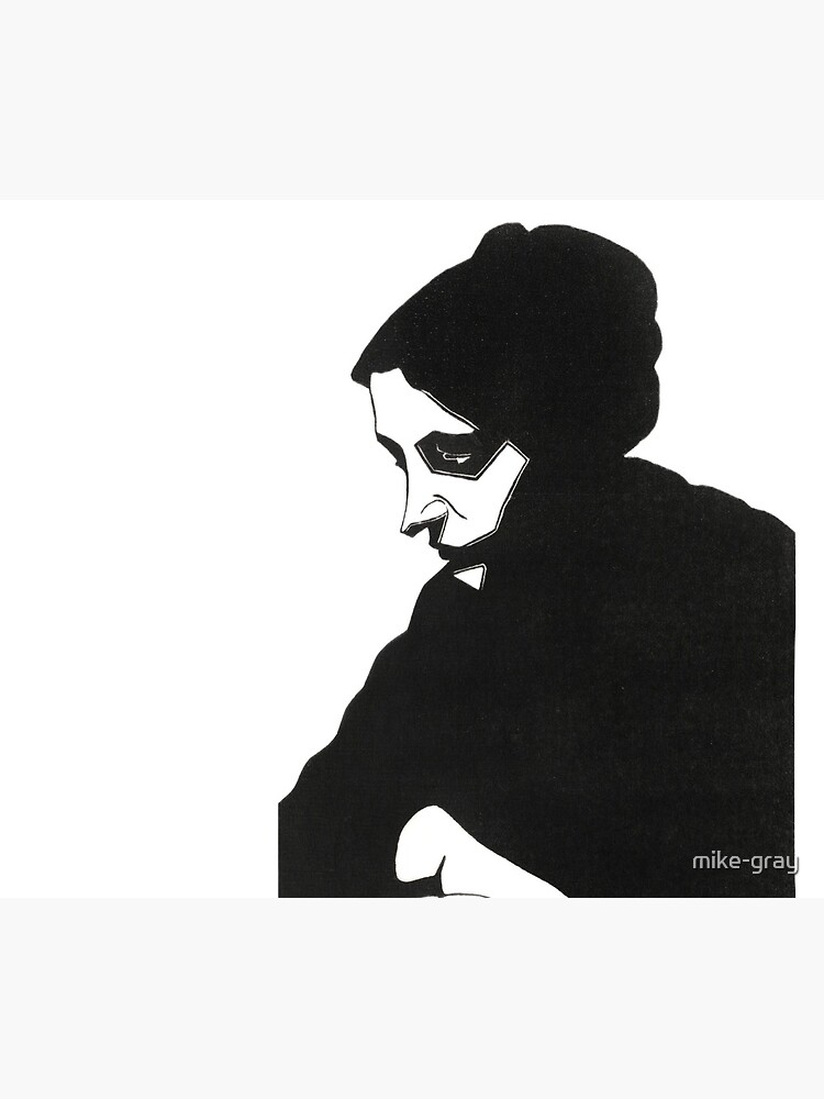 Unknown Woman in Black by mike-gray