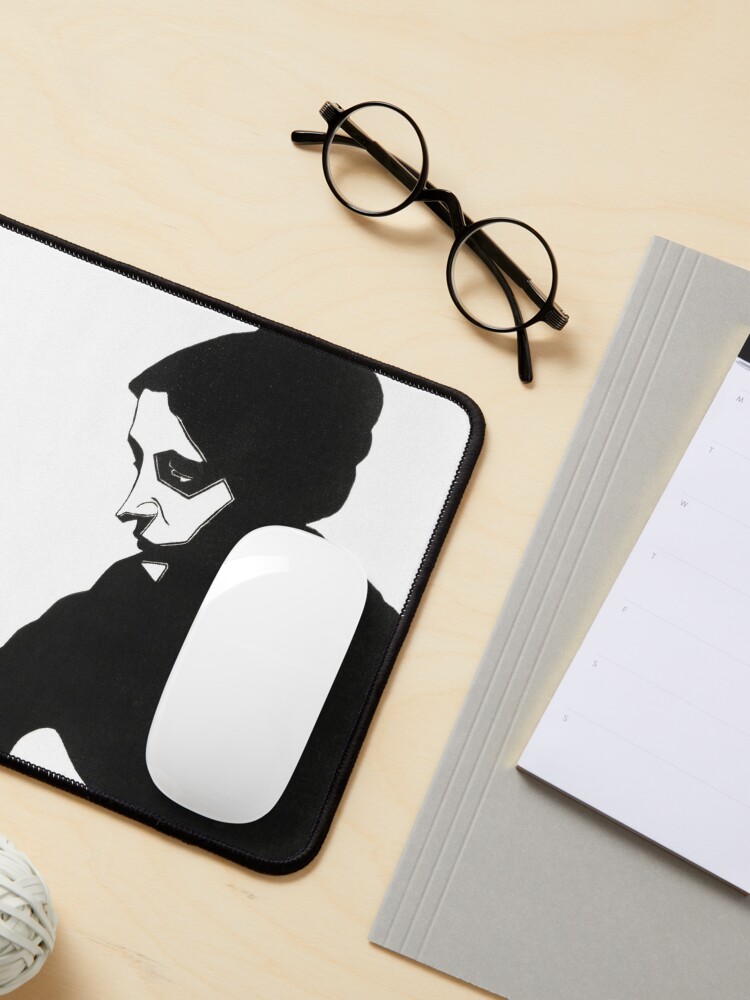 Alternate view of Unknown Woman in Black Mouse Pad
