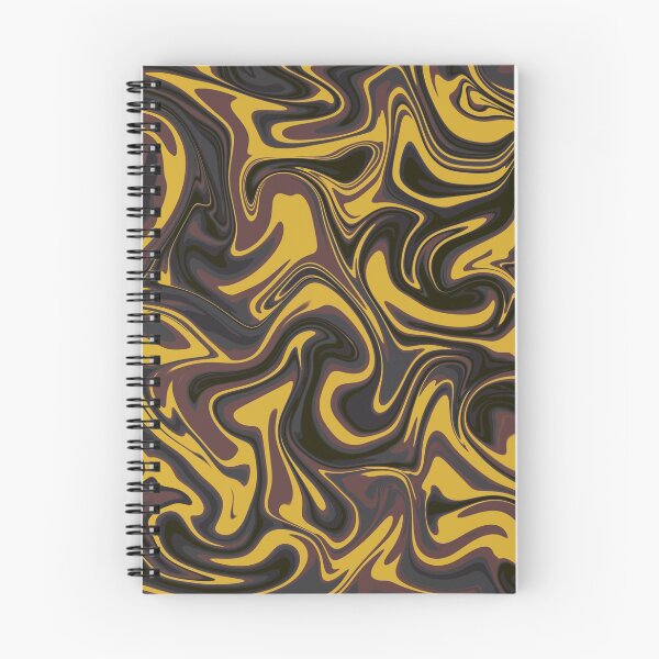 Item preview, Abstract yellow purple marble swirl  designed and sold by Tanya Mihe.