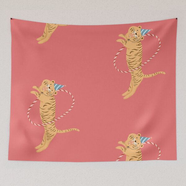 Item preview, Hooping Tiger, Dancing Tiger designed and sold by Naked-Alien.