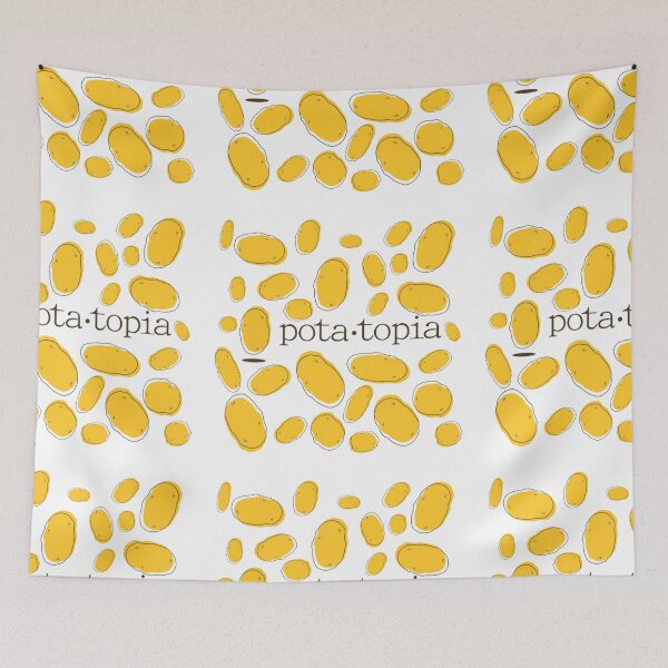 Item preview, Potatopia potato topia designed and sold by Macbrittdesigns.