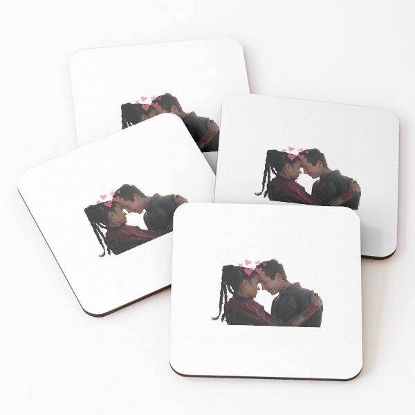 Item preview, Druig and Makkari w/ hearts designed and sold by readallthebooks.