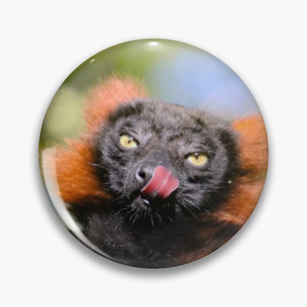 Item preview, Red ruffed lemur  designed and sold by Creativeart1974.
