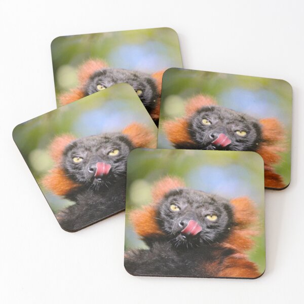 Item preview, Red ruffed lemur  designed and sold by Creativeart1974.