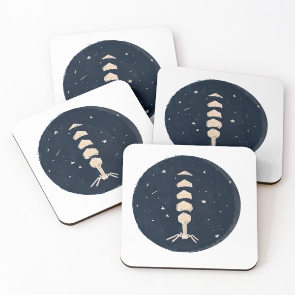 Item preview, Phages of the Moon designed and sold by GardenOfWhimsy.