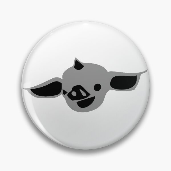 Item preview, Bokoblin Face Symbol - Silver-Black designed and sold by CreativeAlchemy.