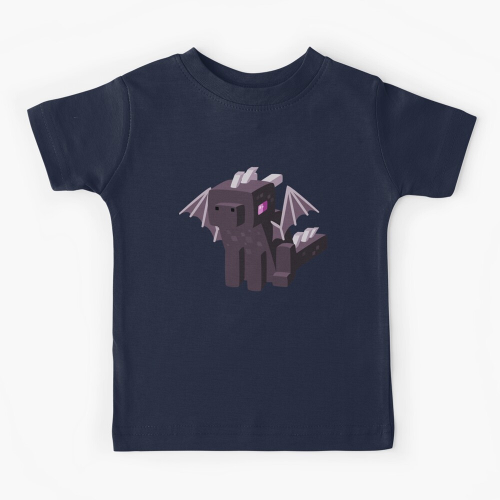 Minecraft Ender Dragon Kids Short Sleeve T-Shirt