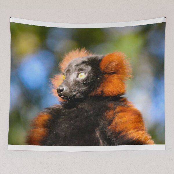 Item preview, Red ruffed lemur designed and sold by Creativeart1974.