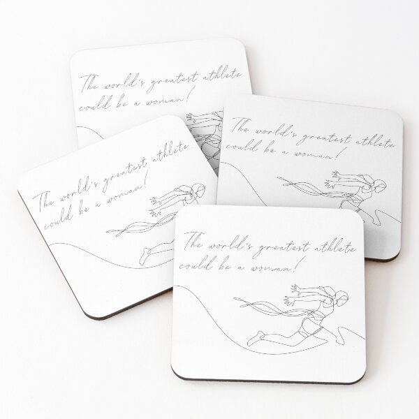 Item preview, The worlds greatest athlete could be a woman! designed and sold by heaventotheyeah.