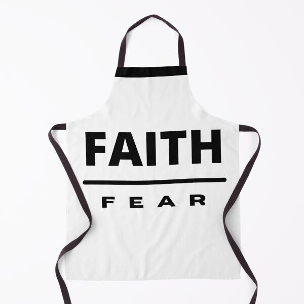 Item preview, Faith Over Fear | Black on White designed and sold by WordsToArt.