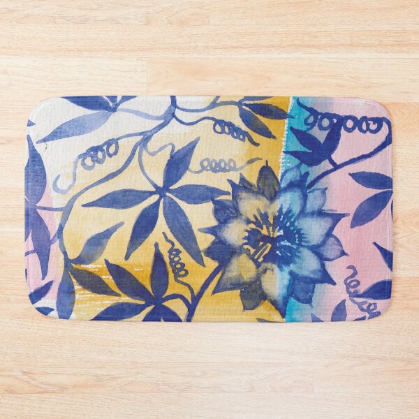 Item preview, Blue passionflower designed and sold by naposyl.