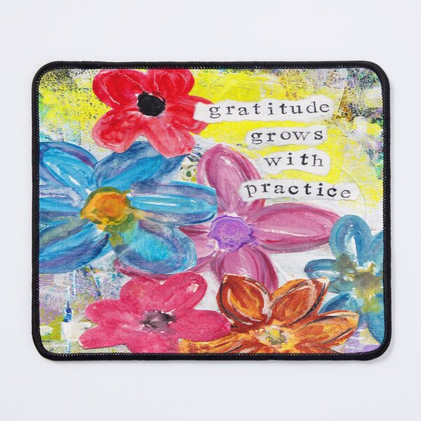 Item preview, Gratitude Grows With Practice designed and sold by KATHLEEN TENNANT ART.