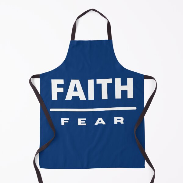 Item preview, Faith Over Fear | White on Navy designed and sold by WordsToArt.