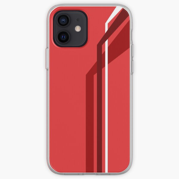 Flying Vanes - Red iPhone Soft Case