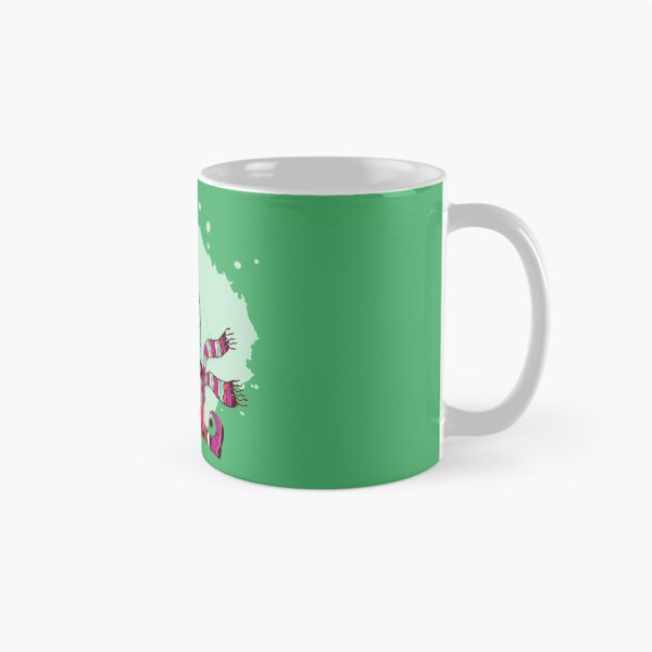 Item preview, Watercolor Christmas Funny Gnome with coffee designed and sold by urban-color.
