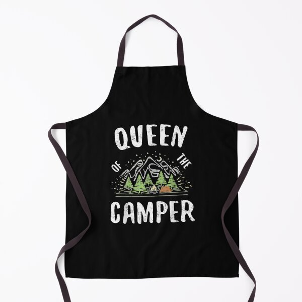 Item preview, Queen Of The Camper Camping Gift Shirt designed and sold by AbelBahringer.