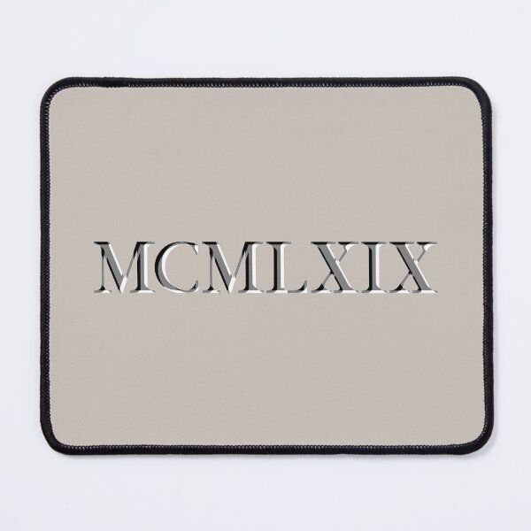 Item preview, Roman Numeral 1969 designed and sold by GloopTrekker.
