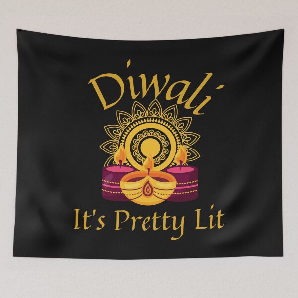 Item preview, Diwali It's Pretty Lit Diwali Day T Shirt designed and sold by Chambers-Avara.