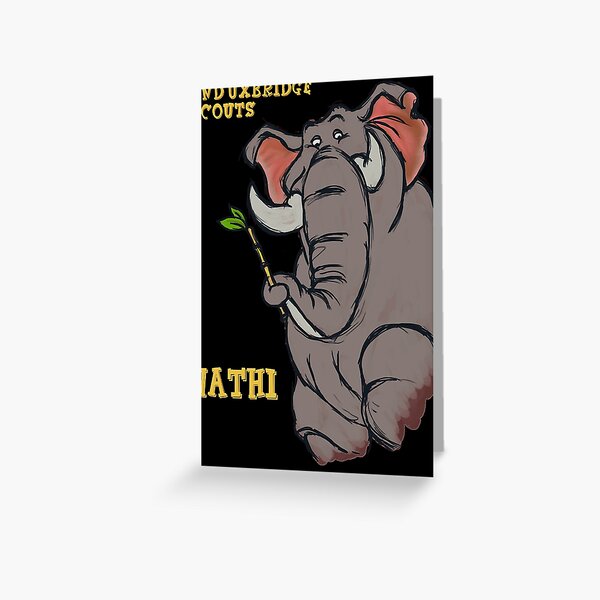 Hathi Greeting Cards for Sale | Redbubble
