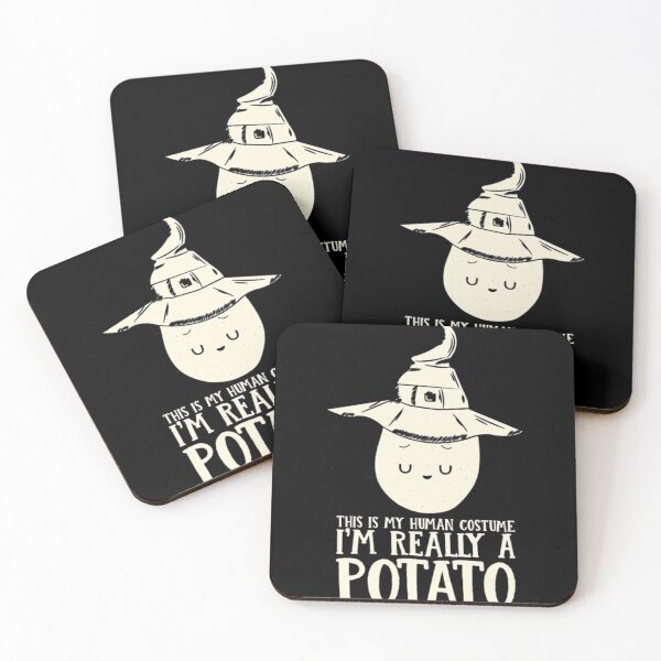 Item preview, This Is My Human Costume I'm Really A Potato Funny Halloween  designed and sold by Brangan478.