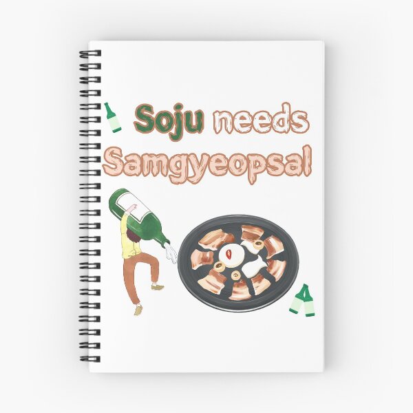 Item preview, Soju needs Samgyeopsal, Korean BBQ designed and sold by kpupsister.