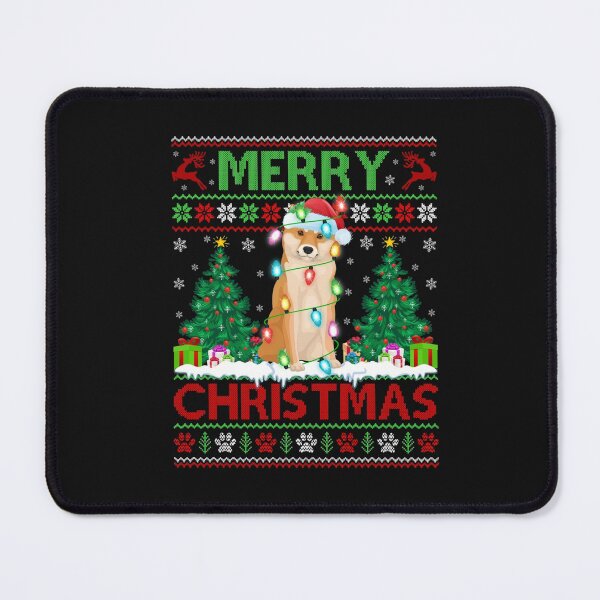 Item preview, Merry Christmas Lighting Ugly Shiba Inu Christmas T Shirt designed and sold by Chambers-Avara.