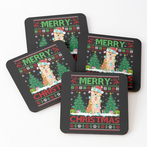 Item preview, Merry Christmas Lighting Ugly Shiba Inu Christmas T Shirt designed and sold by Chambers-Avara.