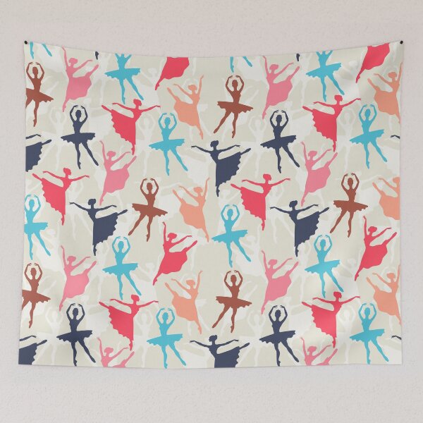 Item preview, ballet dance color pattern designed and sold by aggiexnjoz.