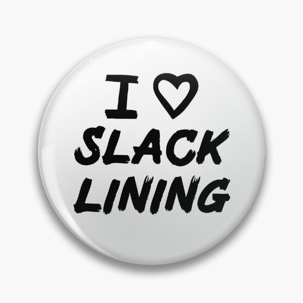 Item preview, I Love Slack Lining for Slack Lining Fans designed and sold by Mochi-Merch.