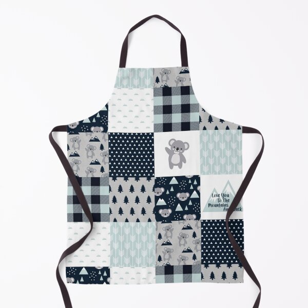 Item preview, Bear plaid tree cute pattern blue designed and sold by aggiexnjoz.