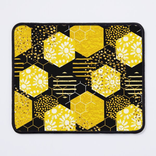 Item preview, Bee geometric pattern designed and sold by aggiexnjoz.