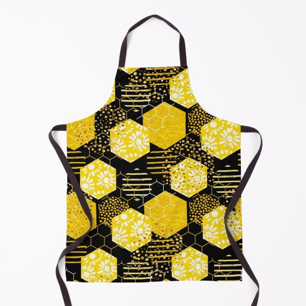 Item preview, Bee geometric pattern designed and sold by aggiexnjoz.