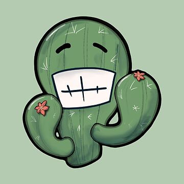 Artwork thumbnail, One Happy Cactus by DeafAngel1080