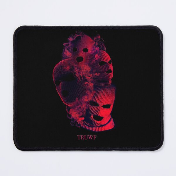 Item preview, turf red mask designed and sold by TRUWF.